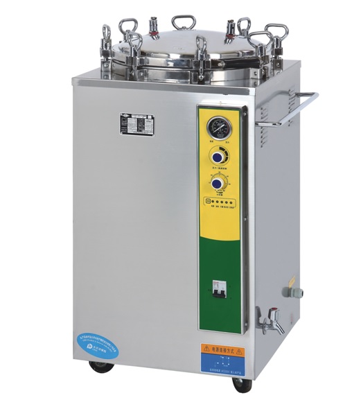 Semi-Automatic Vertical Pressure Steam Sterilizer