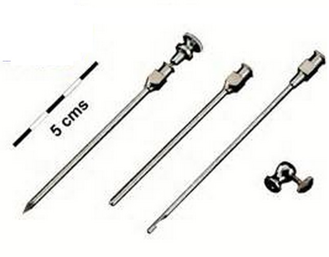 Stainless Steel Reusable Biopsy Needle for pleural