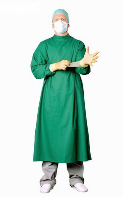 Cloth Reusable Surgery Surgeon Gown