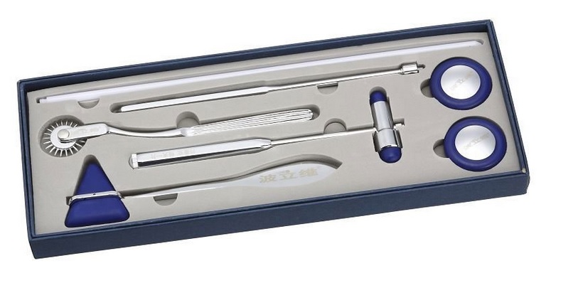 5pcs Mixed medical diagnostic reflex hammer kit