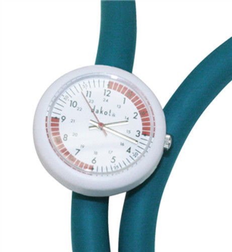 Medical Analog Stethoscope Watch with Medical Symbols