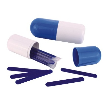 Capsule shaped Tongue depressor Kit