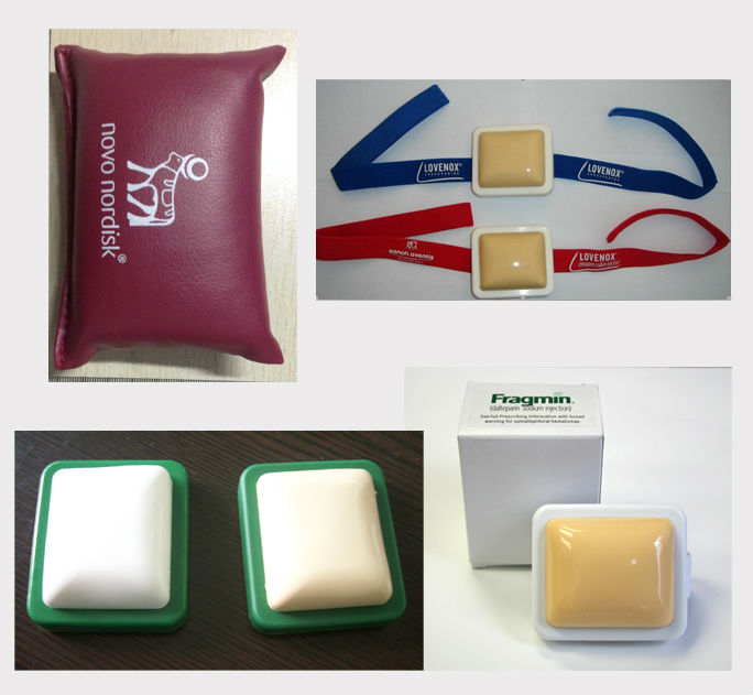 Silicone Medical intramuscular injection pad