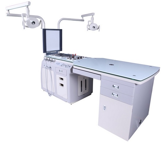 Double Workstation ENT Treatment Table