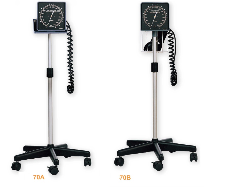 Floor Standing Aneroid Sphygmomanometer with basket