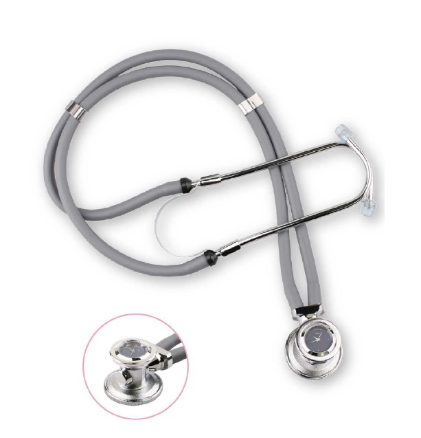 Deluxe Sprague Rappaport Stethoscope with clock