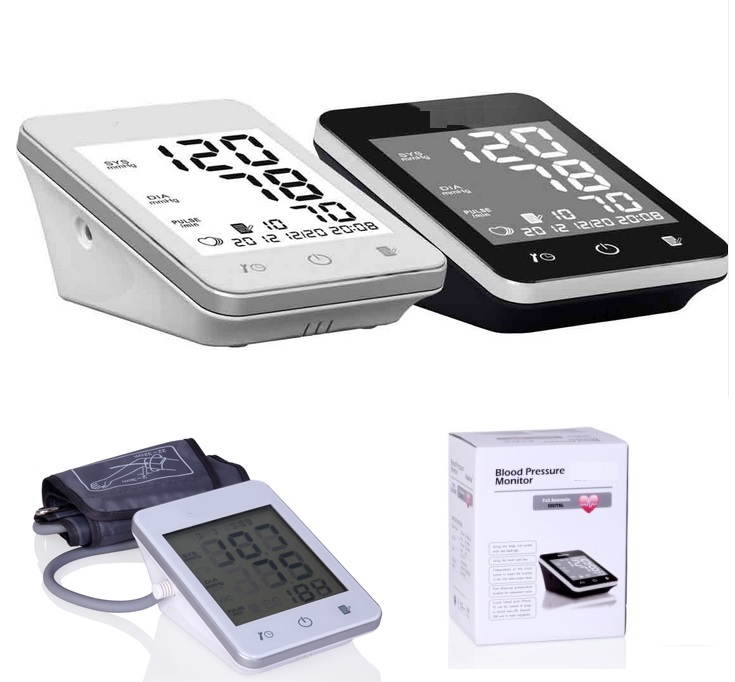 Touch Pad key type Blood pressure monitor with bluetooth