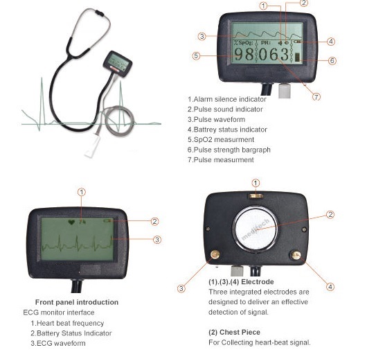 Visual Electronic Stethoscope