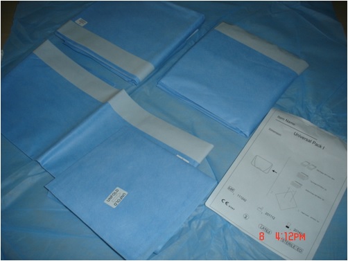 Adhesive Universal Surgical Drape
