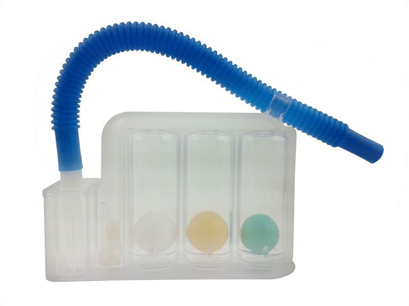 3-chamber Incentive spirometer