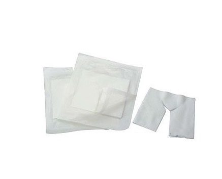 Non woven Trach Sponge for Tracheostomy Care