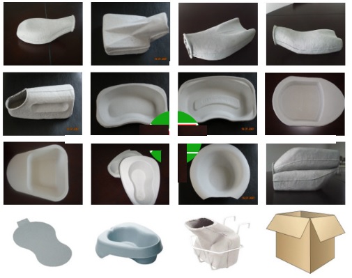 Paper pulp moulded Hospital Holloware