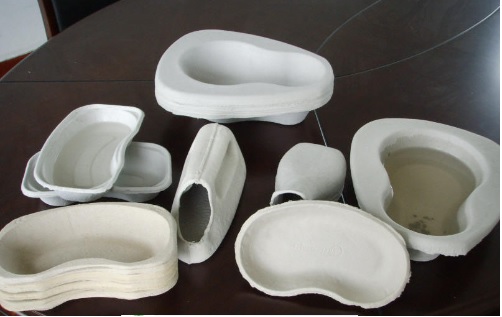 Paper molded pulp kidney dish