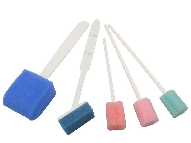 Oral Cavity Cleaning Medical Sponge Stick