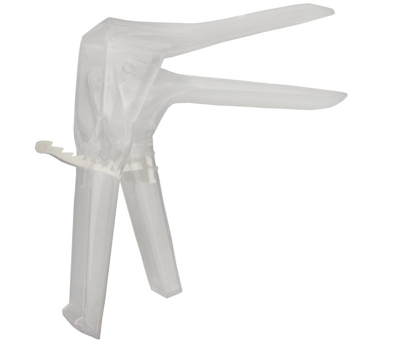Spain style vaginal speculum with hook