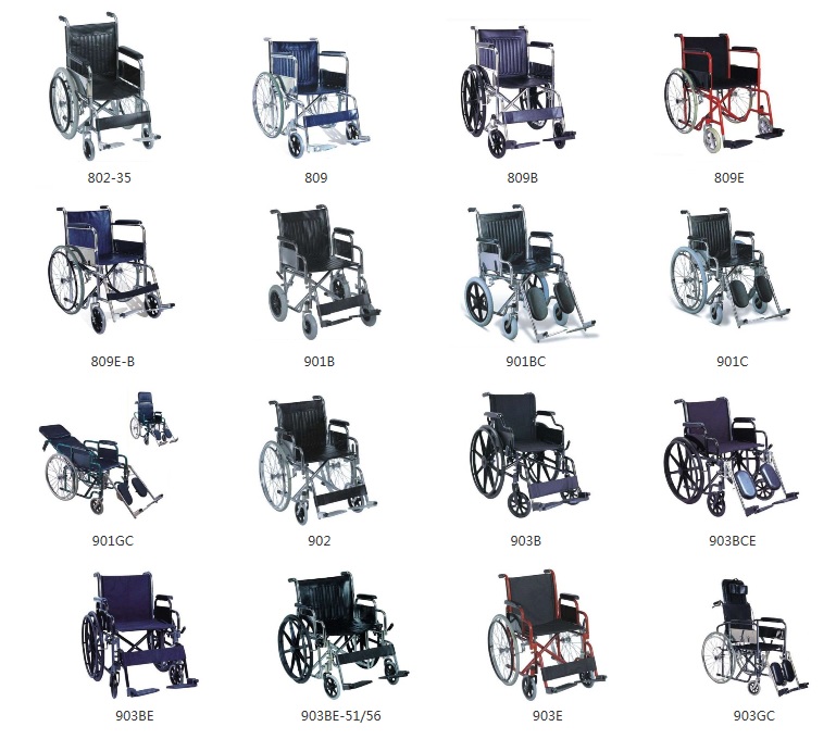 Economic Steel Wheelchair