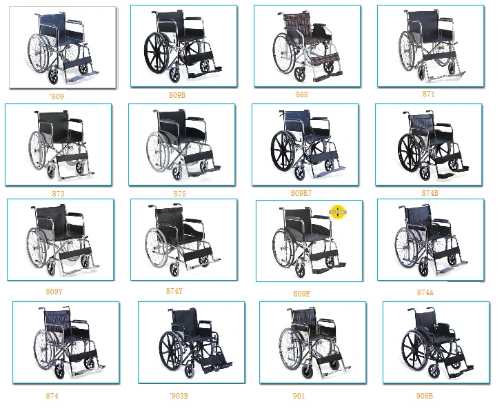 Basic Manual Wheel Chair for disabled