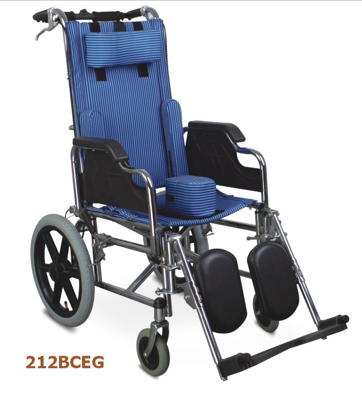 Chomed Steel Reclining wheelchairs