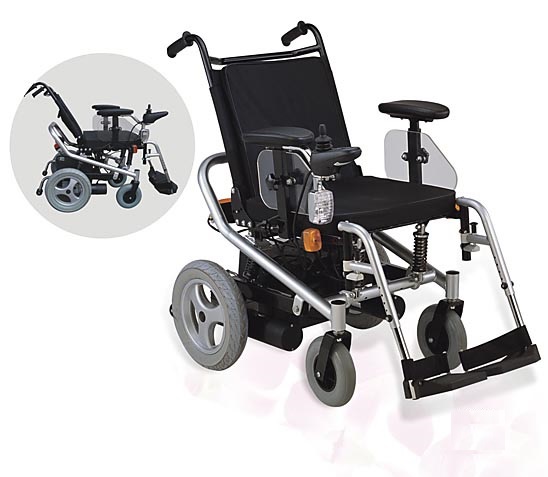 Intelligent Outdoor Electric Wheelchair with lamp light