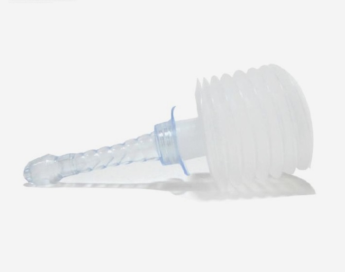 Flushing Vaginal Douche with silicone nozzle
