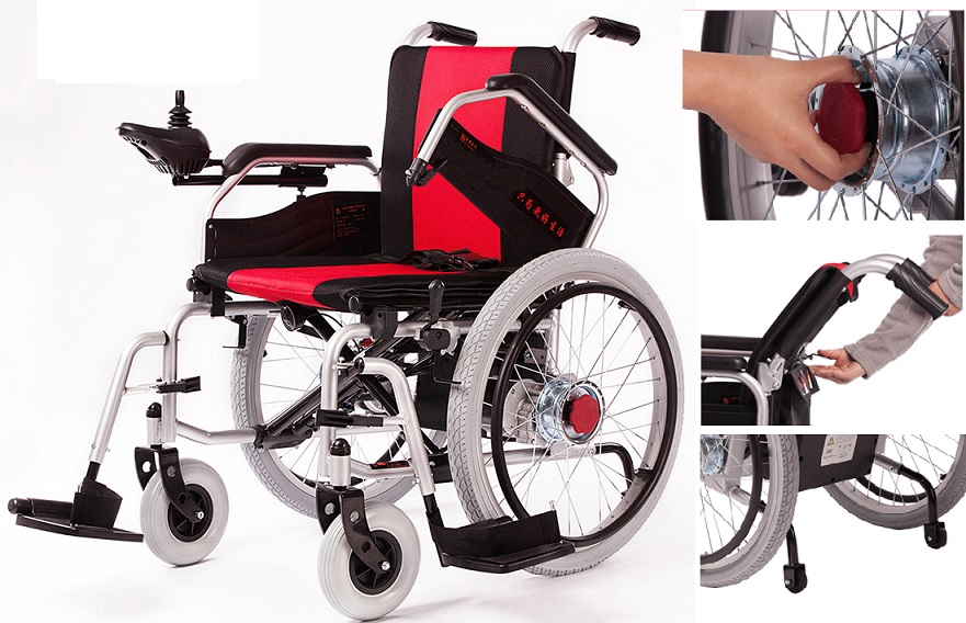 Economic electric wheelchair