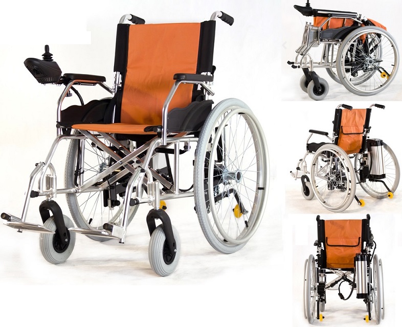 lithium battery Aluminum lightweight electric wheelchair