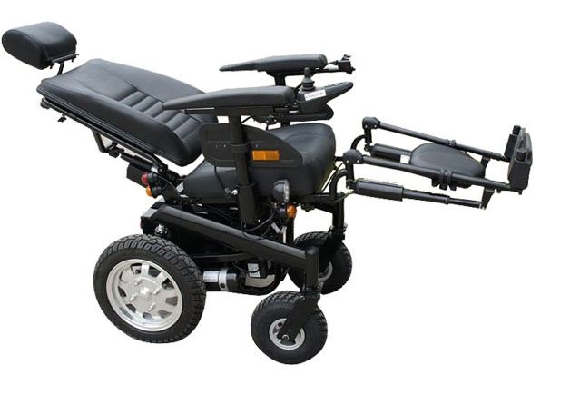 full function power handicapped wheelchair with LED  Light System