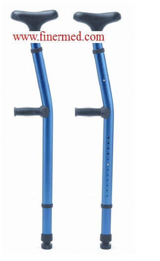 Bariatric Heavy Duty Aluminum Underarm Crutch