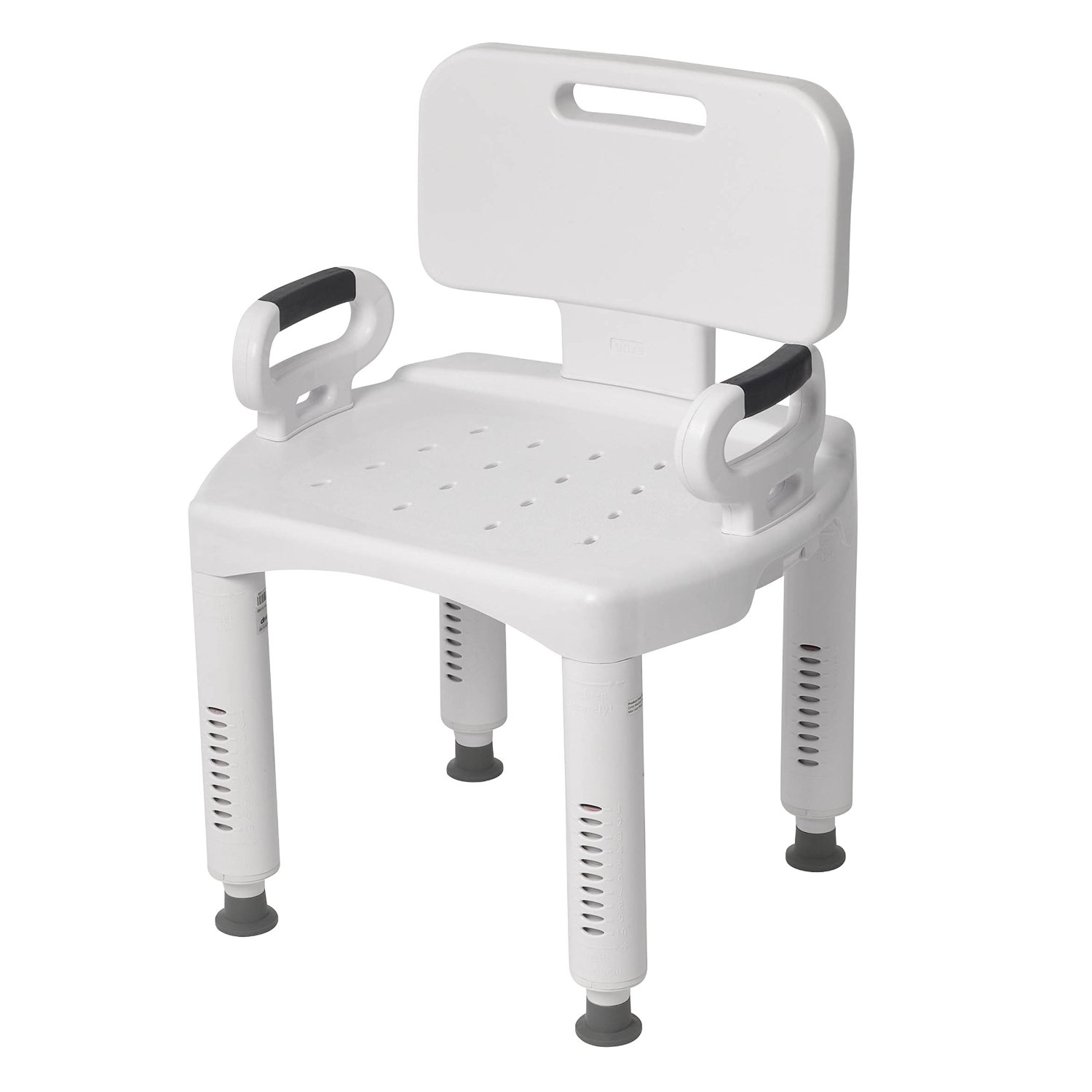Premium Shower Chair with Back and Arms