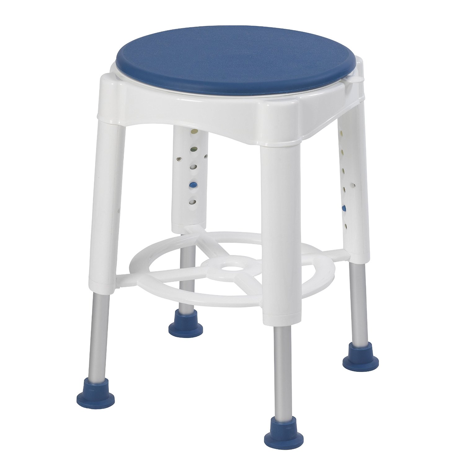 Swivel Seat Shower Stool with removable tray