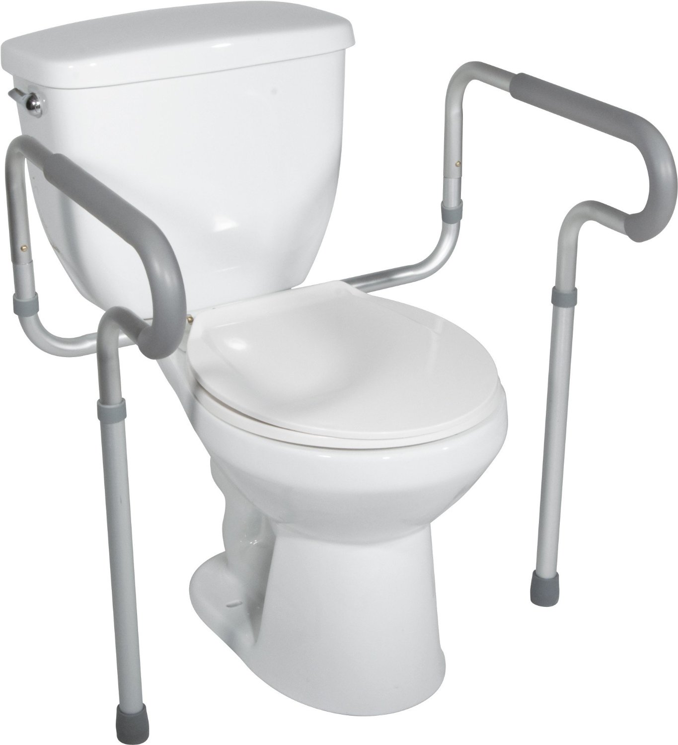 Secure Adjustable Toilet Safety Support Rail