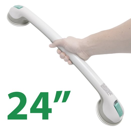 24inch Suction Grip Bathtub Shower Handle