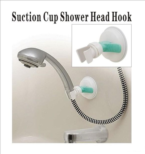 Suction Crip Shower Arm Head Hook
