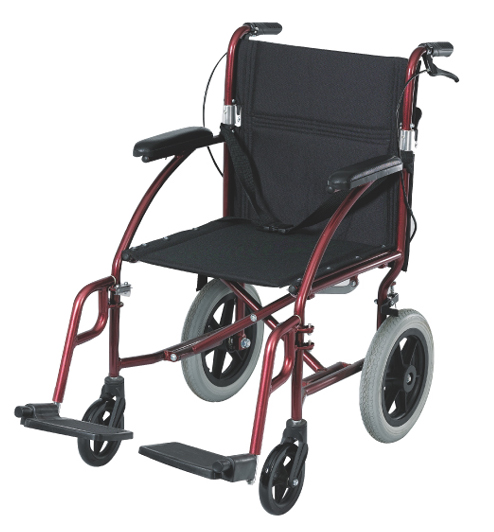 Medical Folding Aluminum Transport Chair