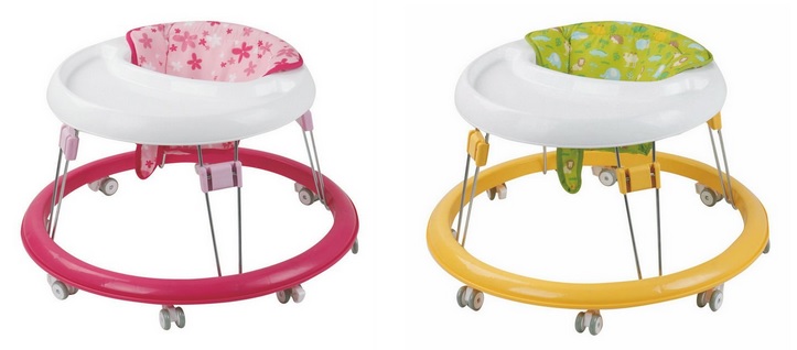 Height Adjustable Foldable Baby Walker