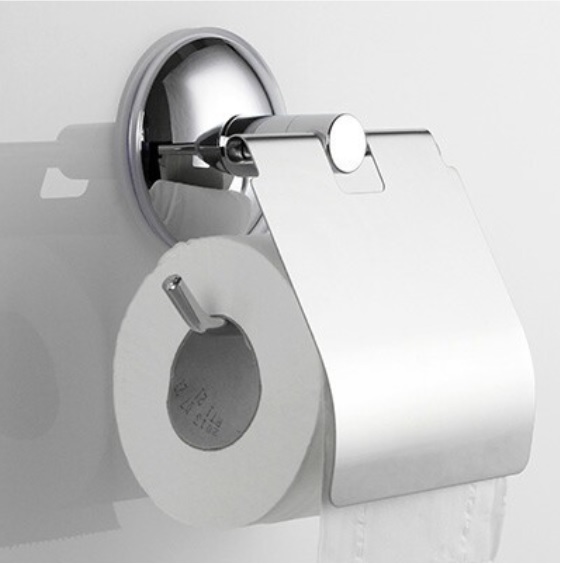 Suction Cup Bathroom Toilet Tissue Holder