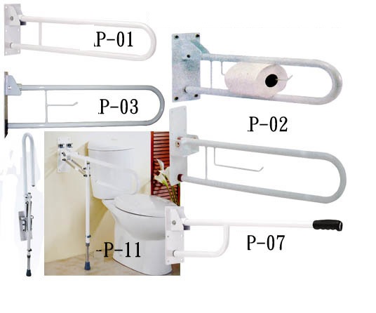 Filp Up Bathroom Toilet Grab bar