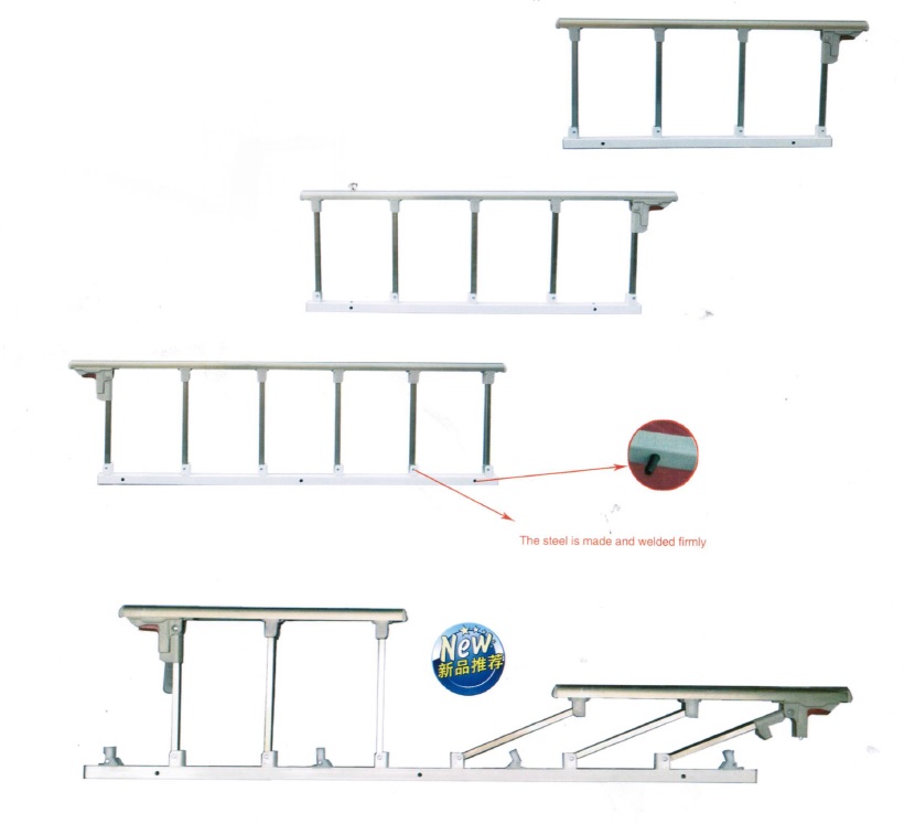Aluminum alloy Protective Folding hospital bed rail