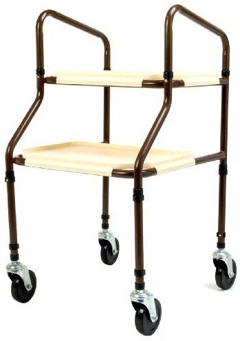 Height Adjustable Mobility Kitchen Trolley Walker