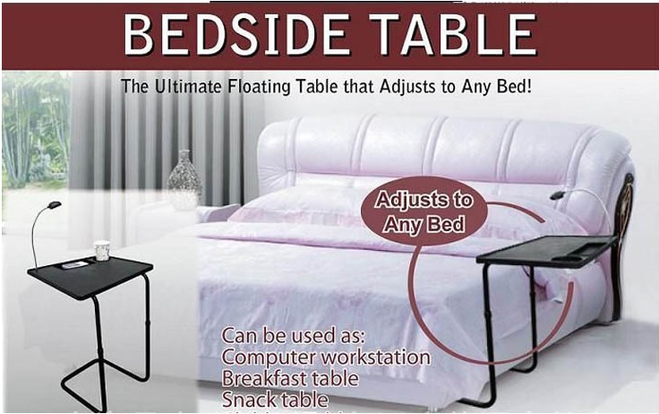 Multi-Purpose Portable Bedside Table