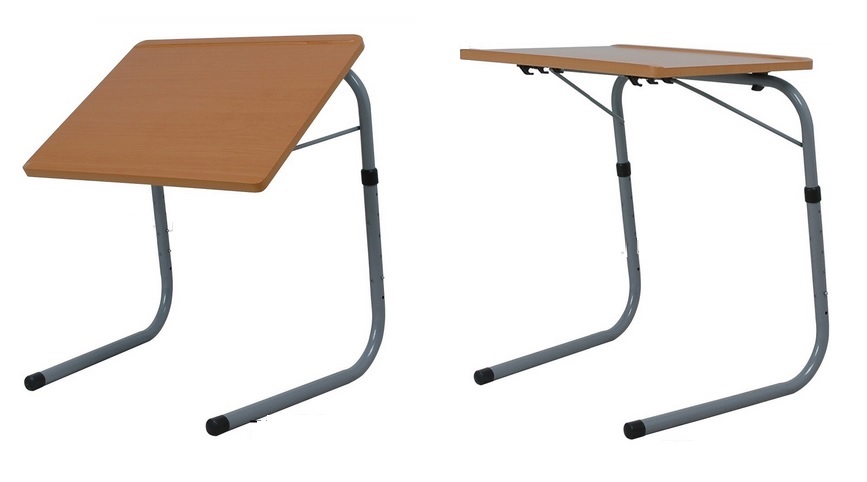 MDF Adjustable Folding laptop table