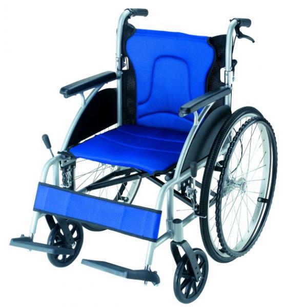 aluminum alloy folding wheelchair
