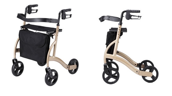 Aluminum Lightweight Rollator with Painting