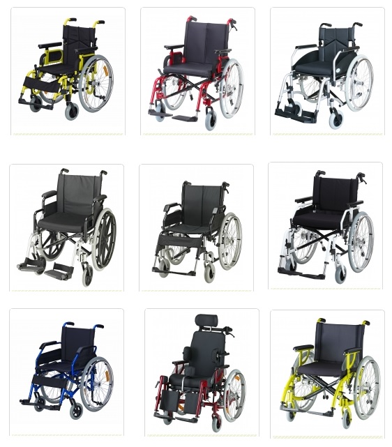 aluminum alloy standard wheelchair
