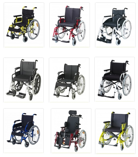 aluminum alloy standard wheelchair