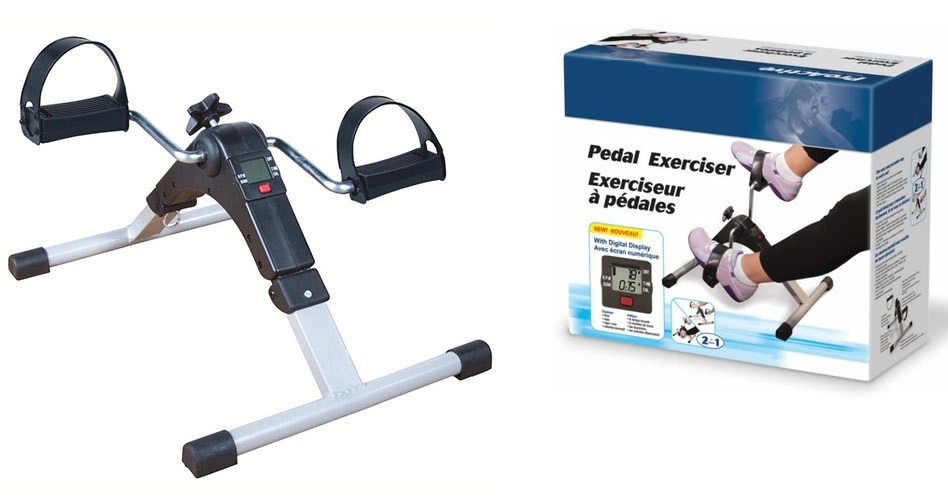 Digital Portable Fold Compact Pedal Exerciser