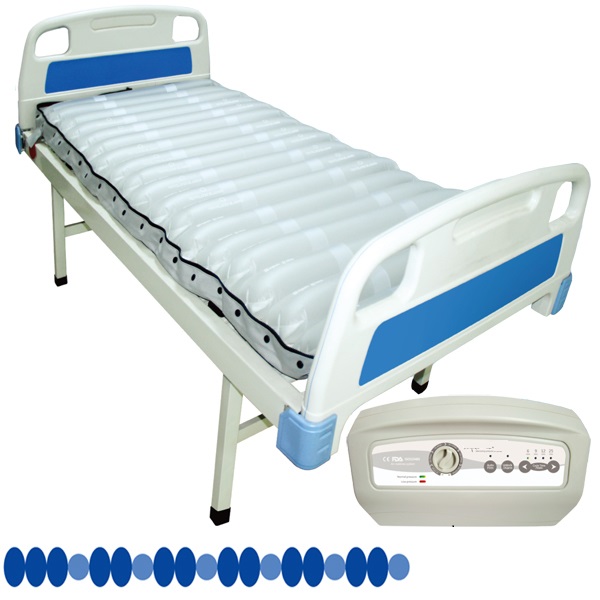 3 Section Cycle Alternating Anti-Decubitus Air Mattress with pump