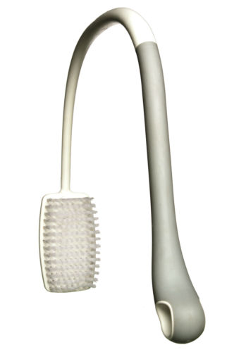 Bendable Curved Handle Long Reach bath brush