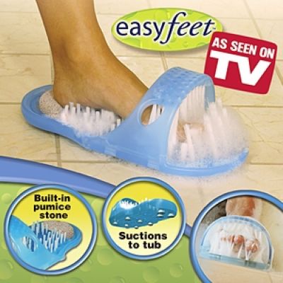 Feet Foot Scrubber Bath Shower Scrub Brush Massager