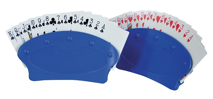 Plastic playing card holder